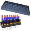 Suporte de Chave de Fenda de Metal para Montagem na Parede Rack de Armazenamento Organizador de Manutenção Rack de Armazenamento de Ferramentas Adequado para Veículo de Reparo Automotivo