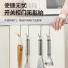 Gancho trasero de puerta de acero inoxidable sin perforaciones para armario, gancho para baño, cocina, almacenamiento, fabricantes, venta al por mayor