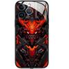 Adequado para Capa de Celular Luminosa Red Armor God of War Apple 16Pro/Huawei/Xiaomi/Samsung/Vivo/Oppo Mecha