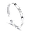 Japonês e Coreano Simples Brilhante Trevo de Quatro Folhas Aberto Pulseira Feminina Moda Pequena Fresca Arte Pulseira de Trevo de Quatro Folhas Atacado