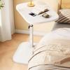 Mesa Elevatória em Forma de C para Sofá de Sala de Estar Doméstica Armazenamento Simples Mesa de Canto para Apartamento Pequeno Mesa de Cabeceira para Quarto