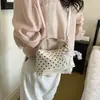 Exquisita Bolsa de Lunares de Nicho Súper Popular para Mujer Estilo Nuevo 2026 Moda Versátil Bolso Cruzado Pequeño Bolso de Mano para Salir Bolso Almohada