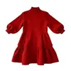 Vestido de Manga de Farol con Volantes Estilo Coreano para Mujer, Nueva Moda Primavera 2026, Holgado y Elegante, Estilo Perezoso, Vestido Súper Bonito
