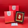 Adornos de Dios de la Fortuna en Imitación Oro para Atraer Riqueza, Al por Mayor en Stock, Regalos Promocionales Populares para Adquisición de Clientes de Seguros y Bancos