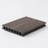 Piso de Madeira Extrudido Co-Extrudido de Face Única de Segunda Geração, Impermeável e Antiderrapante, para Paisagismo de Terraços e Uso Externo