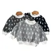 Sudadera infantil de otoño e invierno, top cálido de cuello redondo estilo coreano para niños pequeños, camiseta versátil casual de manga larga para niñas, camiseta básica para niños