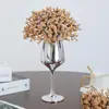 Ramo Artificial de Gipsófila de Colores Otoñales para Bodas, Ramo de Novia, Arreglos Florales de Oficina, Flores Artificiales de Plástico Transfronterizas