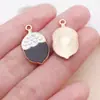 Amazon Transfronterizo Nuevo Sombrero de Hoja de Arce de Acción de Gracias Espantapájaros Accesorios de Aleación Colgante Colgante DIY Llavero