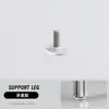 Soporte de Monitor de Aluminio ZOX Premium, Soporte Modular para Computadora de Escritorio, Organizador de Escritorio de Acrílico