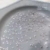 Decoraciones Mini para Uñas, Pedrería Pequeña de Fondo Plano, Pedrería Irregular Brillante K9 de Fondo Plano, Decoraciones Rosas de Cristal para Uñas