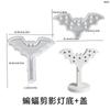 Lâmpada Silhueta de Abóbora Fantasma Morcego de Halloween Molde de Resina Silicone Molde de Gesso Lâmpada Ovo de Abóbora DIY
