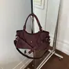 2026 Nueva Moda Retro de Nicho para Mujer Bolso de Hombro Cruzado de Gran Capacidad para Viajes al Trabajo Bolso de Axila de Moda Bolso Tote