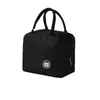 Bolsa Térmica para Lonchera, Bolsa Tote Bento, Bolsa para Lonchera de Estudiante, Impermeable y a Prueba de Aceite, Bolsa para Comida para Oficinistas, Bolsa Gruesa de Papel de Aluminio