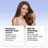 Barra de Champú GleamXi Arándano para el Cuidado del Cabello Limpieza Suave del Cuero Cabelludo, Hidrata el Cabello, Barra de Champú Refrescante y Voluminizadora
