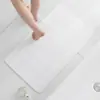 Alfombra de baño blanca antideslizante con patrones impresos con UV, adecuada para que la usen niños y bebés en la bañera, tapete para pies para el hogar con ventosas para la ducha