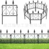 Cerca de jardim para e-commerce transfronteiriço, arame de metal antiferrugem, borda de cerca de jardim, paisagismo de pátio externo, barreira de terraço