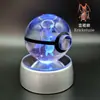 Al por mayor Pokemon Mewtwo Minion Squirtle Pokemon Bola de Cristal Tallada en 3D Adornos Transparentes Luminosos