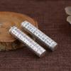 Colgante de plata de ley S990 con forma de ciervo dorado y maldición de la luz dorada, venta al por mayor, estilo retro tailandés, con apertura.