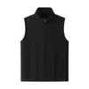 Chalecos Nuevos de Otoño e Invierno para Hombre de Exportación Transfronteriza, Chalecos de Forro Polar, Cárdigans, Sudaderas sin Mangas, Chaquetas Casuales