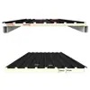 Aislamiento de panel Great Wall, tejas de aluminio grandes, gruesas y anchas de 95, tejas de aluminio aisladas para techos, toldos impermeables para techos exteriores, materiales de aluminio
