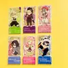 Boletos acrílicos transparentes personalizados con diseños de dibujos animados y anime a doble cara, mercancía de celebridades, boletos de regalo conmemorativos