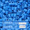 Paquete de Recarga de 264 Colores 1000 Piezas 2.6 mm Fusion Beads Tablero de Pines Set de Rompecabezas Beads para Planchar Serie Completa de 264 Colores