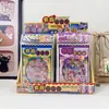 Nuevas pegatinas creativas, pegatinas de la serie del oso lindo, decoración para agenda de estudiante, paquete de mini pegatinas de dibujos animados al por mayor