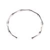 Pulsera Abierta de Bambú Moda y Sencilla, Anillo Liso Dorado, Sensación de Alta Gama, Pulsera que No se Desvanece, Versátil y Ajustable, Venta al por Mayor