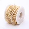Nova cor transfronteiriça 3mm corrente de cristal diy joias artesanais frisados brincos de corrente material de joias