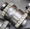 Montagem de Roda de Tensão Cruzada de Superfície Lisa com Grão Reto, Roda de Calandragem, Peças de Máquina de Tecelagem de Alta Velocidade, Máquina de Fuso Único/Duplo