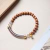 Pulsera de incienso Jiangzhen de múltiples vueltas DIY media pulsera 0.6 fresca temperamento artístico pulsera de mujer cuentas fábrica al por mayor