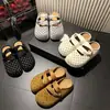 Pantuflas Baotou Ropa de Exterior para Mujer 2026 Nuevo Estilo Popular Otoño Moda Elegante Zapatos de Mujer Celebridad de Internet Versátil Casual Zapatos Birkenstock