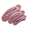 Pinza para Flequillo Versátil de Color Caramelo Coreana al por Mayor Clip de Pato de Color Sólido Simple Tendencia para Cabello Suelto Venta Directa Nuevo Estilo