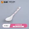 Vajilla de melamina de grado alimentario Wuhe, vajilla de dibujos animados para niños con cuchara de conejo, cuchara para sopa resistente a caídas para el hogar, venta al por mayor