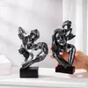 Accesorios para Parejas de Envío Gratuito Cuidadosamente Seleccionados Escultura Transfronteriza Artesanía de Resina Ecológica Abrazo Permanente de Pareja Adorno Decorativo de Alta Gama