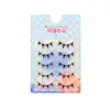 Cílios Fofos, Cílios Barbie Estilo Gatinho da Moda, Cílios Postiços, Peça Única de Cabelo Natural de Desenho Animado, Cílios Completos para Iniciantes