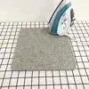 El fabricante suministra almohadillas de fieltro para planchar de color gris claro, fieltro de lana para planchar ropa y fieltro de planchar engrosado de color gris.