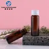 Em Estoque Frascos de Vidro para Xarope de 20ml, Frascos Marrons à Prova de Luz para Líquido Oral de 50ml, Frascos Reagentes, Frascos de Enzimas, Frascos para Xarope Farmacêutico
