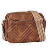 Al por mayor transfronterizo en stock 2024 nuevo bolso bandolera moderno versátil para mujer bolso de hombro bolso cuadrado pequeño correa de hombro jacquard