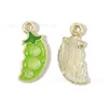 Productos Agrícolas como Caquis, Cacahuates, Verduras y Frutas; Accesorios para Joyería DIY; Colgantes para Llavero Estilo Granja; Hecho a mano