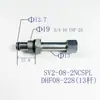 Válvula Solenoide de Cartucho Roscado de Dos Posiciones y Dos Vías Normalmente Cerrada DHF08-228/SV08-28/SV08-2NCSP-L