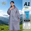 Impermeable desechable talla grande 115 kg extra grande talla plus cuerpo entero extra grande portátil resistente de alta resistencia largo a prueba de lluvia para lluvia intensa