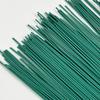 Haste de Flor Fio Verde Nº 2 Galho de Flor Fio Enrolado em Couro Verde 40cm 30cm Haste de Flor Flor Artificial Material de Produção para Arte Fio