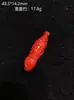 Accesorios de Arena Roja, Cuentas Hechas a Mano de Alta Calidad para DIY, Cuentas para Pulsera de Cinabrio Genuino, Accesorios Pequeños, Cuentas Sueltas al por Mayor