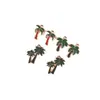 Árbol de Coco Playa Palmera DIY Aleación Esmalte Accesorios de Joyería Transfronterizos Accesorios para el Cabello Pulsera Llavero Colgante