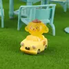 Carrinho Bate-Bate Desenho Animado DIY Criativo Tridimensional Enfeites de Carro Acessórios de Cola de Creme Acessórios de Resina Acessórios