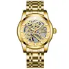 Reloj mecánico de esqueleto Omeiwei, moderno y a la moda, reloj automático de marca para negocios, modelo de lujo ligero con esfera grande para hombre