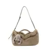 Bolso de Mano de Felpa Estilo Ins de Alto Valor para Mujer 2026 Nuevo Elegante Bolso Cruzado Lindo Muñeco Bolso Cubo Peludo
