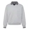26464 High Street Americano Pesado 420g Tacto Premium Diseño Falso de Dos Piezas Sudadera con Capucha a Cuadros con Solapa Ligeramente Holgada para Hombre