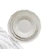 Lolita francesa relieve cerámica vajilla plato de cerámica taza de café platillo cuenco de cerámica plato hondo plato ovalado plato de postre